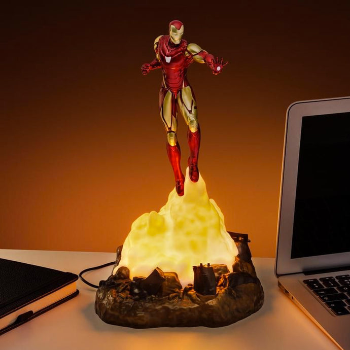 【限量聖誕預購】官方授權二合一3D鐵甲奇俠 鋼鐵人模型連USB燈
