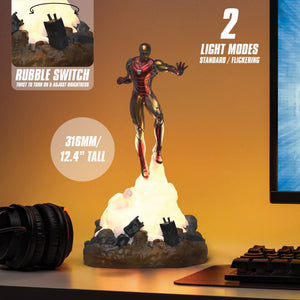 【限量聖誕預購】官方授權二合一3D鐵甲奇俠 鋼鐵人模型連USB燈