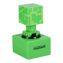 將圖片載入圖庫檢視器 官方授權 Minecraft 麥塊 苦力怕 Figure 3合1鬧鐘發光 造型夜燈
