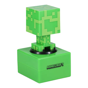 官方授權 Minecraft 麥塊 苦力怕 Figure 3合1鬧鐘發光 造型夜燈