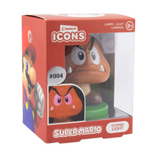 Load image into Gallery viewer, Officially Licensed Nintendo Super Mario Goomba 3D Icons Light
