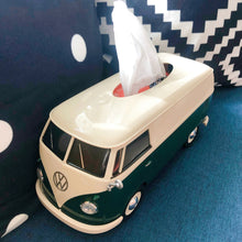 Load image into Gallery viewer, Official licensed VW T1 Bus Multi-functional Box,  1:16 scale, Cream and Green 2 Tone
