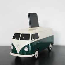 Load image into Gallery viewer, Official licensed VW T1 Bus Multi-functional Box,  1:16 scale, Cream and Green 2 Tone
