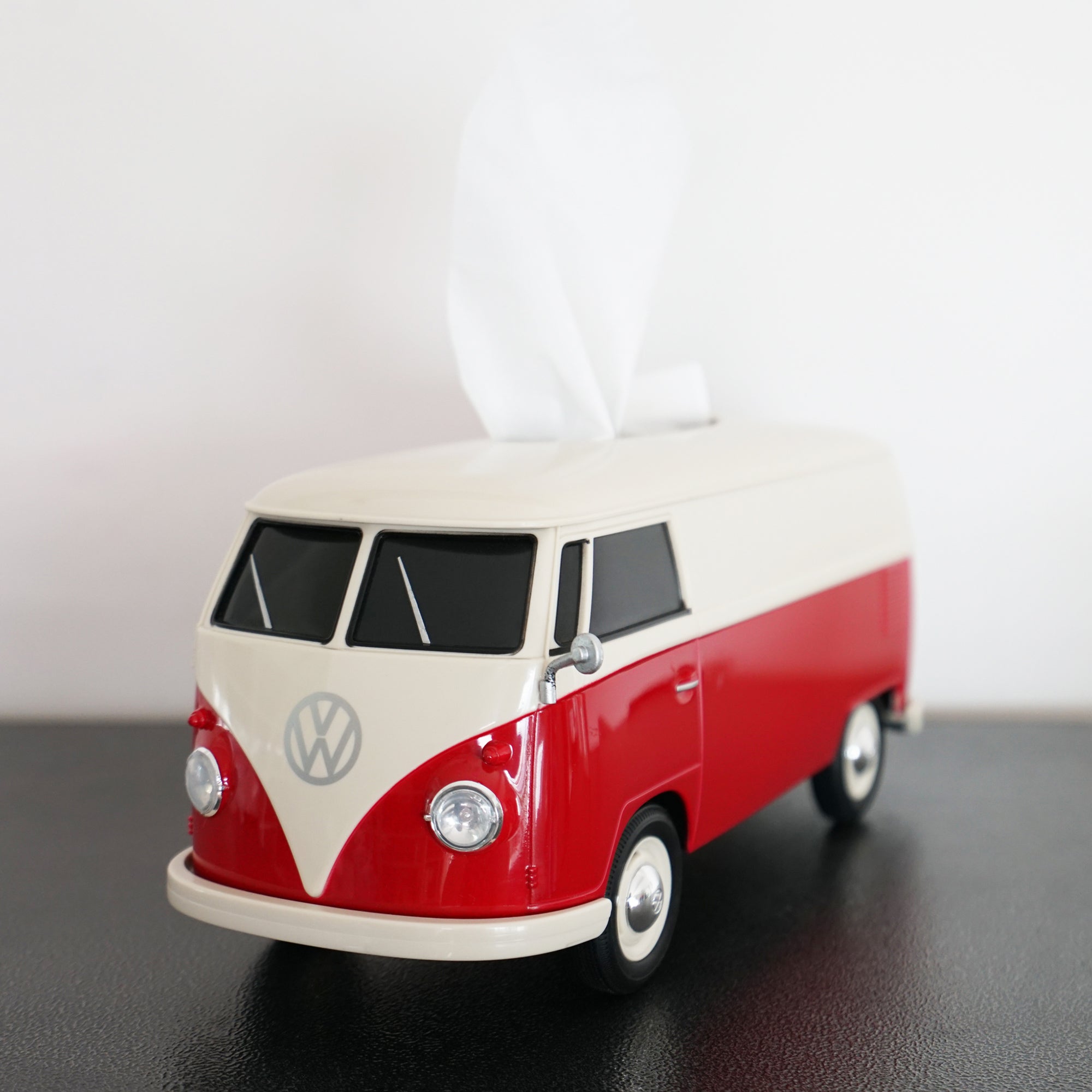 Official licensed Classic Red Two Tone VW T1 Bus Multi-functional Box, 1:16  scale