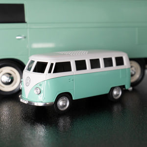 Official licensed Volkswagen Bluetooth Rechargeable Speaker,  1:16 VW T1 Bus