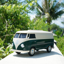 Load image into Gallery viewer, Official licensed VW T1 Bus Multi-functional Box,  1:16 scale, Cream and Green 2 Tone
