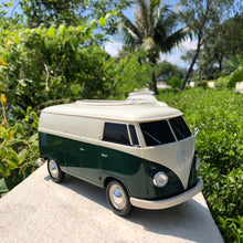 Load image into Gallery viewer, Official licensed VW T1 Bus Multi-functional Box,  1:16 scale, Cream and Green 2 Tone
