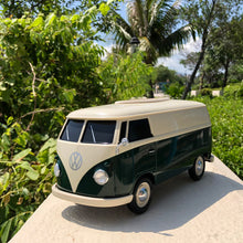 Load image into Gallery viewer, Official licensed VW T1 Bus Multi-functional Box,  1:16 scale, Cream and Green 2 Tone
