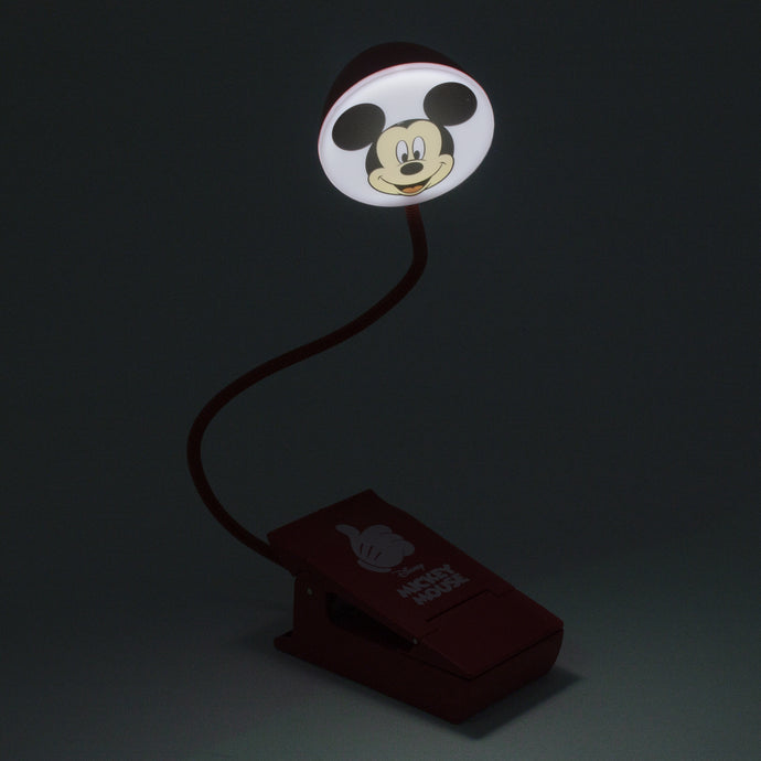 【開學必備】官方授權迪士尼米奇二合一LED書夾閱讀燈 枱燈
