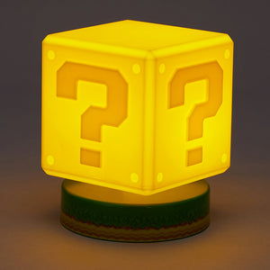 Officially Licensed Nintendo Super Mario Icons Question Block Light