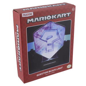 Paladone Mario Kart Item Box Question Block Light