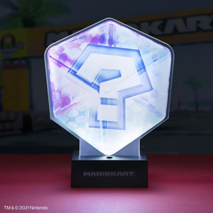 Paladone Mario Kart Item Box Question Block Light