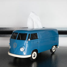 Load image into Gallery viewer, Ridaz Official licensed Volkswagen Tissue Box,  1:16 VW T1 Bus （Blue）
