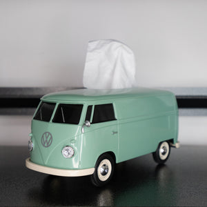 VW T1 Bus のティッシュボックス (Green) 