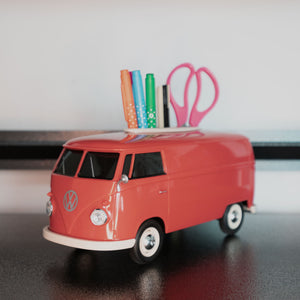 Ridaz Official licensed Volkswagen Tissue Box,  1:16 VW T1 Bus （Red）